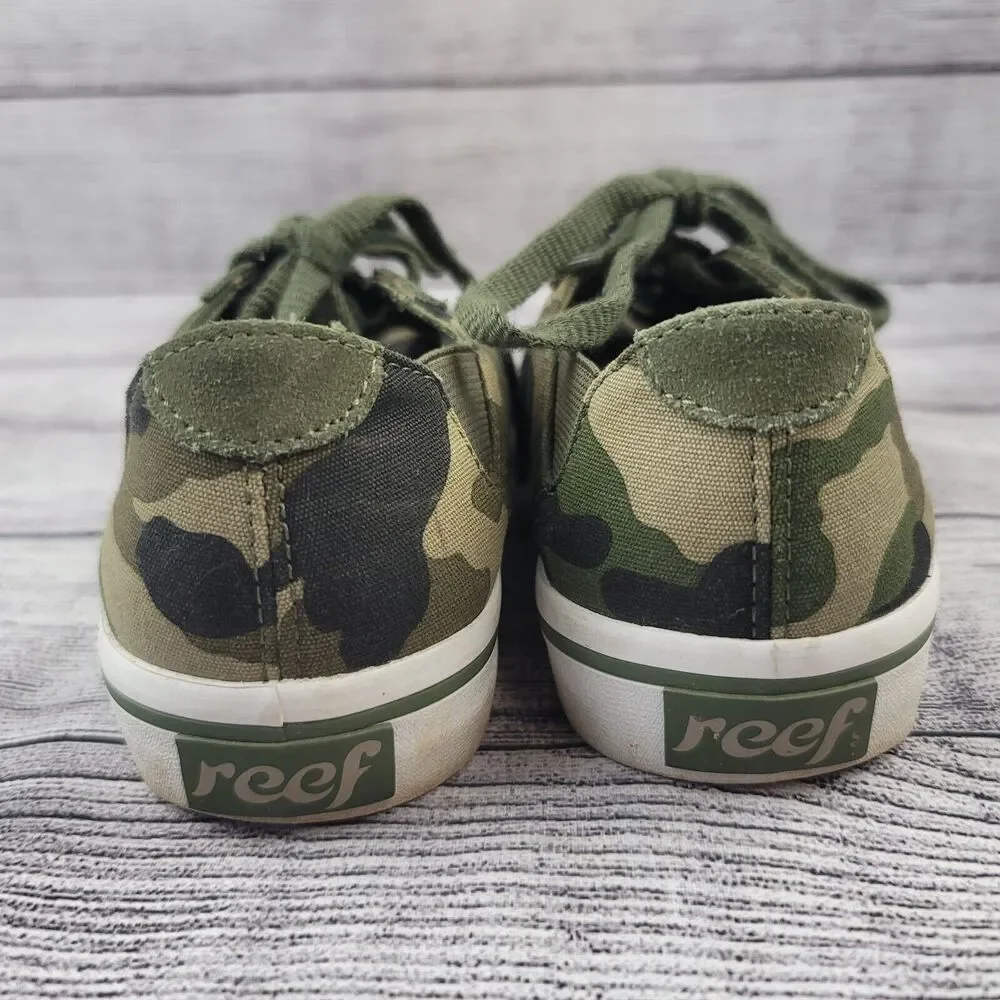 Reef Camo Sneakers Size 6 Style 8048 Pada - Picture 4 of 6
